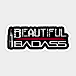 Beautiful Badass Pro Gun Gs Sticker